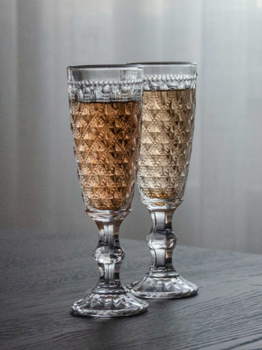 Стоимость ах какая низкая за такую красоту! Набор бокалов для шампанского, 4 пр, 150 мл, стекло, прозрачные, Dubai Стоимость ах какая низкая за такую красоту! Набор бокалов для шампанского, 4 пр, 150 мл, стекло, прозрачные, Dubai