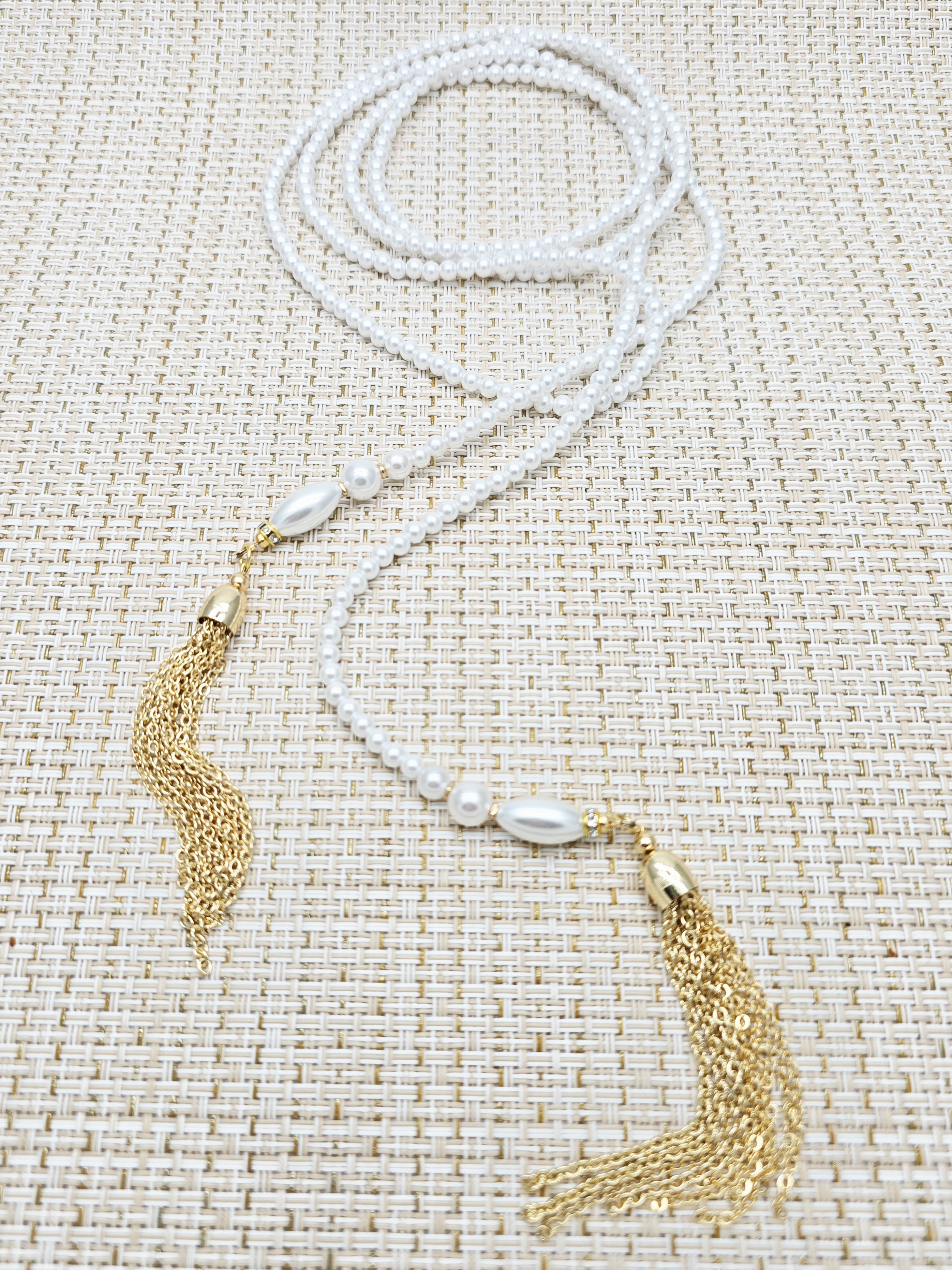 91004070 Колье Selena Pearls. Длина колье 154 см. Жемчуг Майорка 4 мм, 8 мм, 6 мм, 8*15 мм. 91004070 Колье Selena Pearls. Длина колье 154 см. Жемчуг Майорка 4 мм, 8 мм, 6 мм, 8*15 мм.