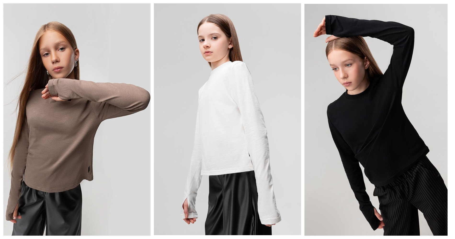 Модный лонг от bodo для подростков! Базовый лонгслив с длинным рукавом и отверстием под большой палец. Модный лонг от bodo для подростков! Базовый лонгслив с длинным рукавом и отверстием под большой палец.