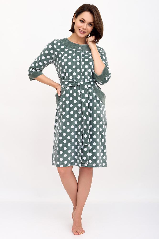 АКЦИЯ-ЧИСТИМ СКЛАД! ЖДАТЬ НЕ НУЖНО - ЗАБИРАЕМ СРАЗУ С ОРГ.СБОРОМ 3%! Женский велюровый халатик Зелма 2. В НАЛИЧИИ ТОЛЬКО 50 РАЗМЕР! ВСЕГО 800 РУБ.! АКЦИЯ-ЧИСТИМ СКЛАД! ЖДАТЬ НЕ НУЖНО - ЗАБИРАЕМ СРАЗУ С ОРГ.СБОРОМ 3%! Женский велюровый халатик Зелма 2. В НАЛИЧИИ ТОЛЬКО 50 РАЗМЕР! ВСЕГО 800 РУБ.!