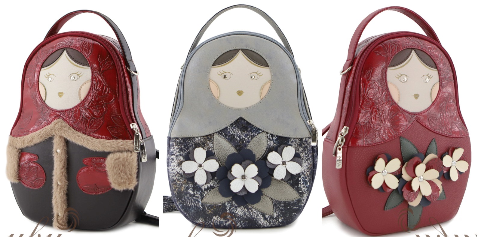 Фабрика Оливи выпустила - сногсшибательную новинку! Стиллизованный рюкзачок в виде Матрешки! В ГАЛЕРЕЯХ ЭТА КРАСАВИЦА ПРЕДСТАВЛЕНА В 8-МИ ВАРИАНТАХ РАСЦВЕТКИ! Успевайте! Ждем счет! Фабрика Оливи выпустила - сногсшибательную новинку! Стиллизованный рюкзачок в виде Матрешки! В ГАЛЕРЕЯХ ЭТА КРАСАВИЦА ПРЕДСТАВЛЕНА В 8-МИ ВАРИАНТАХ РАСЦВЕТКИ! Успевайте! Ждем счет!