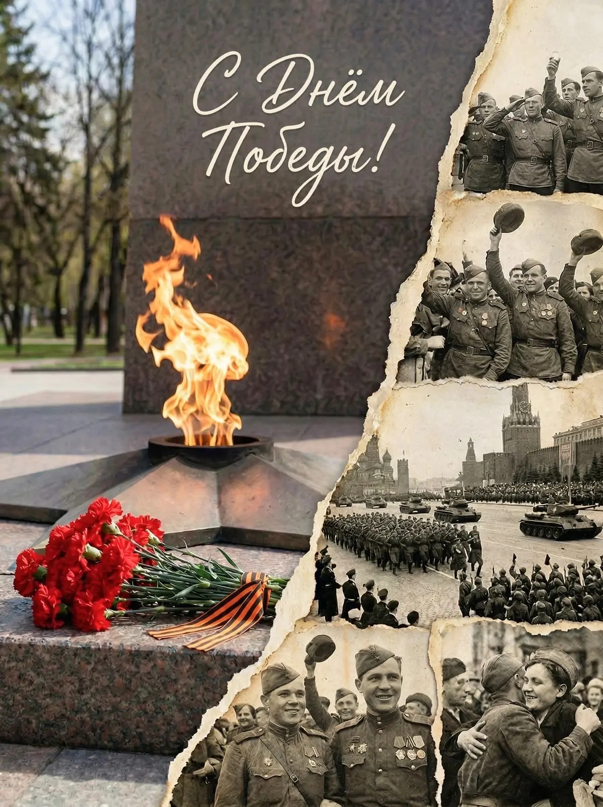 С Днём Победы! С Днём Победы!