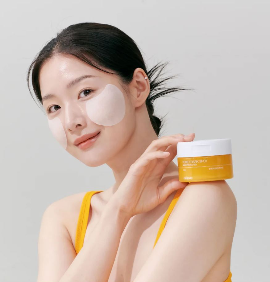 Celimax Pore+ Dark Spot Brightening Pads -- НОВИНКА -- Профессиональные тонер-пэды! ВЗРЫВ КРАСОТЫ С НОВЕЙШИМИ ТЕХНОЛОГИЯМИ! Осветляй ПИГМЕНТ, сужай поры и СИЯЙ с ниациамидом, транексамовой кислотой и 8 видами гиалуронки! Celimax Pore+ Dark Spot Brightening Pads -- НОВИНКА -- Профессиональные тонер-пэды! ВЗРЫВ КРАСОТЫ С НОВЕЙШИМИ ТЕХНОЛОГИЯМИ! Осветляй ПИГМЕНТ, сужай поры и СИЯЙ с ниациамидом, транексамовой кислотой и 8 видами гиалуронки!