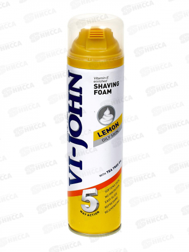 СУПЕР ЦЕНА VI-JOHN Пена для бритья Lemon 200мл -89р СУПЕР ЦЕНА VI-JOHN Пена для бритья Lemon 200мл -89р