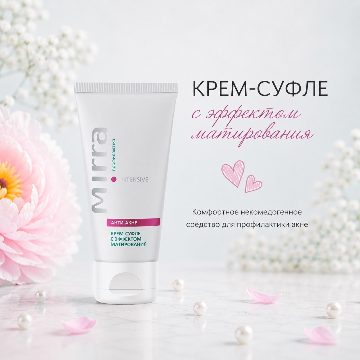 Хит Крем-суфле с эффектом матирования - легкий ежедневный уход для свежей и ухоженной кожи без жирного блеска. Для лета - самое то! Хит Крем-суфле с эффектом матирования - легкий ежедневный уход для свежей и ухоженной кожи без жирного блеска. Для лета - самое то!