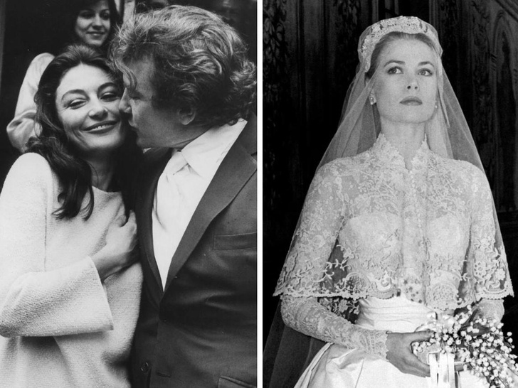 Как изменился наряд невесты за 100 лет — от дерзких мини до нелепых «тортов»