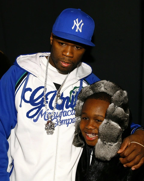  50 Cent с сыном, 2007 | Источник: Getty Images
