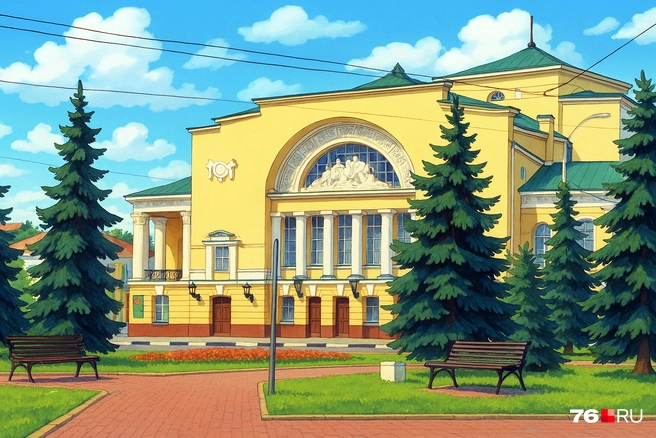 Отличный вариант для обоев на рабочий стол | Источник: Кирилл Поверинов / 76.RU, Полина Авдошина / Городские медиа, нейросеть GPT-4o