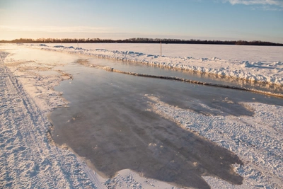 Ледовая переправа Якутск-Нижний Бестях открыта досрочно