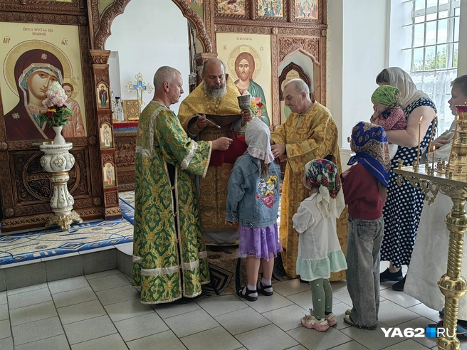 В храме с каждым годом становится все больше молодежи и детей | Источник: Кристина Мельникова / YA62.RU