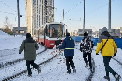 Школьники устроили погром на левом берегу Новосибирска