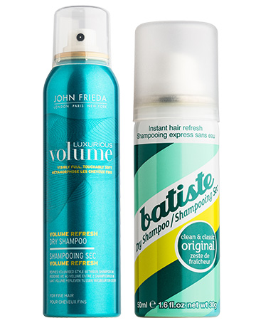 Сухие шампуни John Frieda и Batiste Original