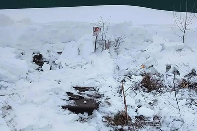 Засыпанный гидрант помешал тушению пожара под Плавском