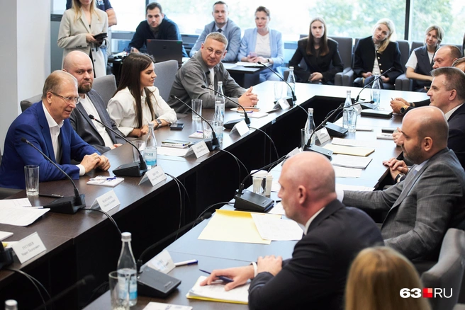 Встреча прошла в рамках регионального форума «Мой бизнес 63» | Источник: Роман Данилкин / 63.RU