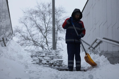 МЧС предупреждает о мощном снегопаде в Москве и Подмосковье
