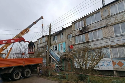 Лоджии рухнули в Нижегородской области накануне планового демонтажа