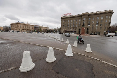 Волгоградцы раскритиковали новую пешеходную зону в центре города
