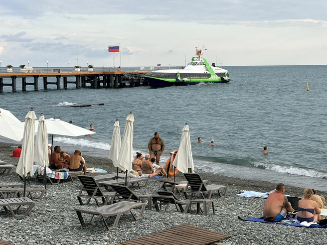 «Комета» ходит из Сочи в Сухум | Источник: Анна Грицевич / SOCHI1.RU