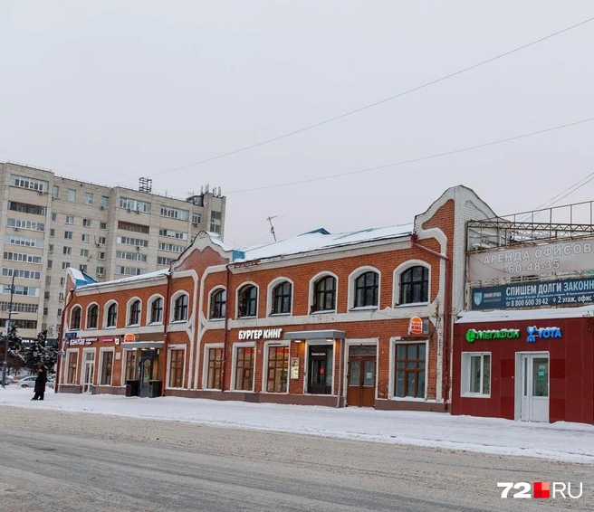 Здание на улице Ленина ждет реставрация | Источник: Ирина Шарова / 72.RU
