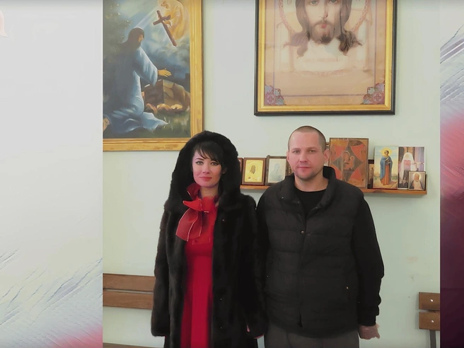 Лина и Дмитрий в день свадьбы | Источник: u-tv.ru
