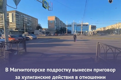 Подростку из Магнитогорска назначили условный срок за хулиганство