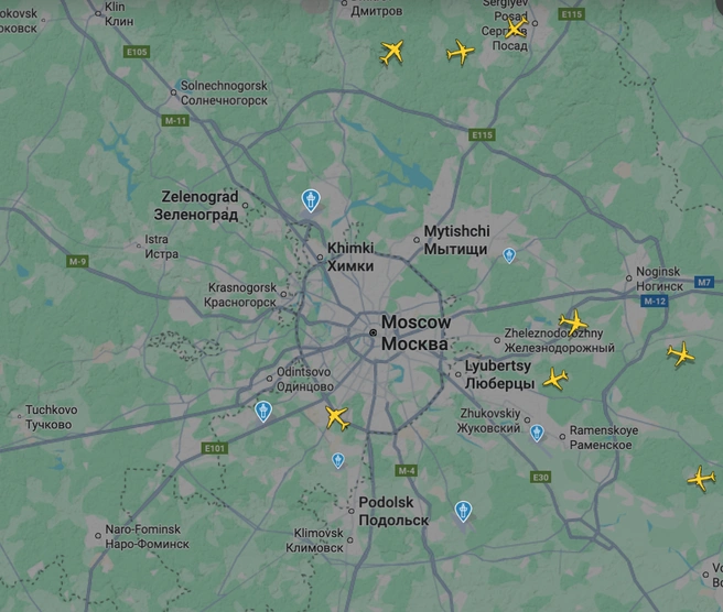 Источник: flightradar24