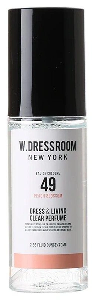 Парфюмированный спрей для одежды и дома W.Dressroom Dress & Living Clear Perfume №49 Peach Blossom 