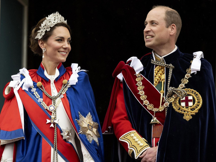 Читаем по губам: что Кейт Миддлтон сказала принцу Уильяму перед коронацией