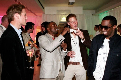 Принца Гарри снова высмеивают из-за встречи с Канье Уэстом