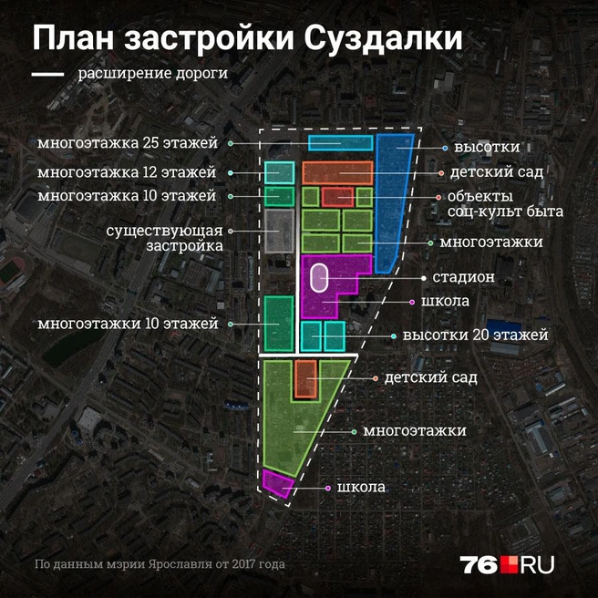 Примерное изображение той планировки района, которую одобрили власти | Источник: Евгения Бикунова