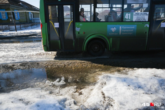 Здесь ходят автобусы 41 и 14 | Источник: Надежда Тихомирова / 45.RU