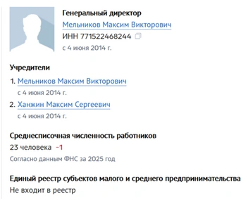 Уставные данные | Источник: Checko.ru