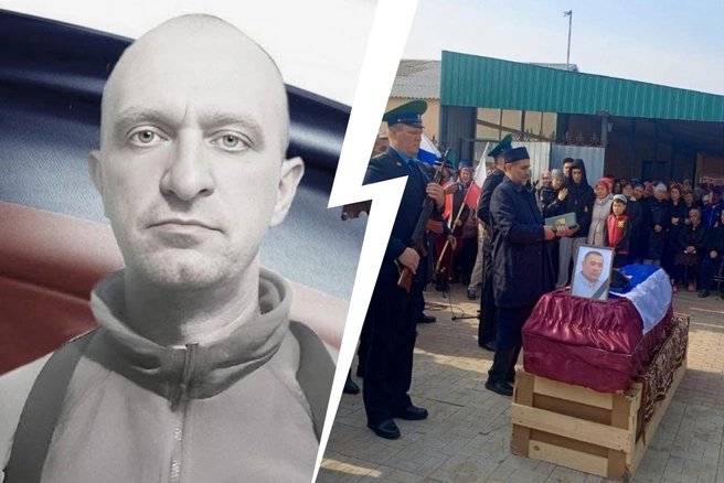 Погибший на СВО Евгений Никодимов и похороны жителя Саратовской области | Источник: Сергей Сафонов Zа Вольский район / Telegram