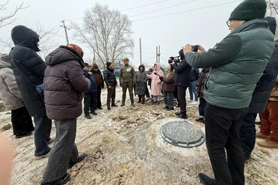 В Шерловой Горе завершили ремонт коллектора
