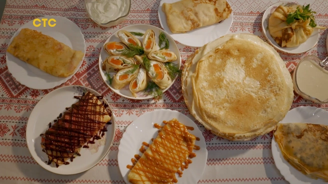Здесь можно поесть блины с практически любой начинкой&nbsp;— от мясных до фруктовых | Источник: ctc.ru