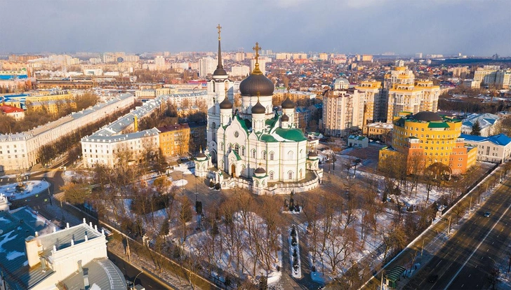 Панорама Воронежа | Источник: из книги Анны Шу «Лучшие маршруты России»