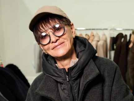 Ирина Хакамада, Алена Хмельницкая, Влад Лисовец, Лариса Долина на выставке моды CPM