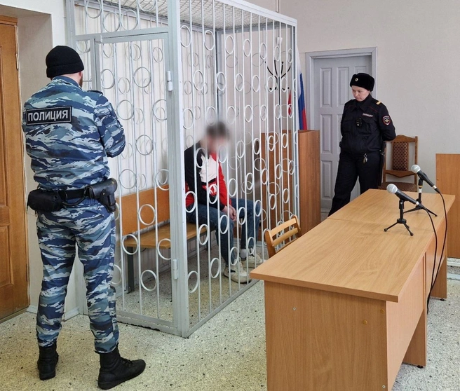 Студент в зале суда | Источник: СУ СК РФ по Архангельской области