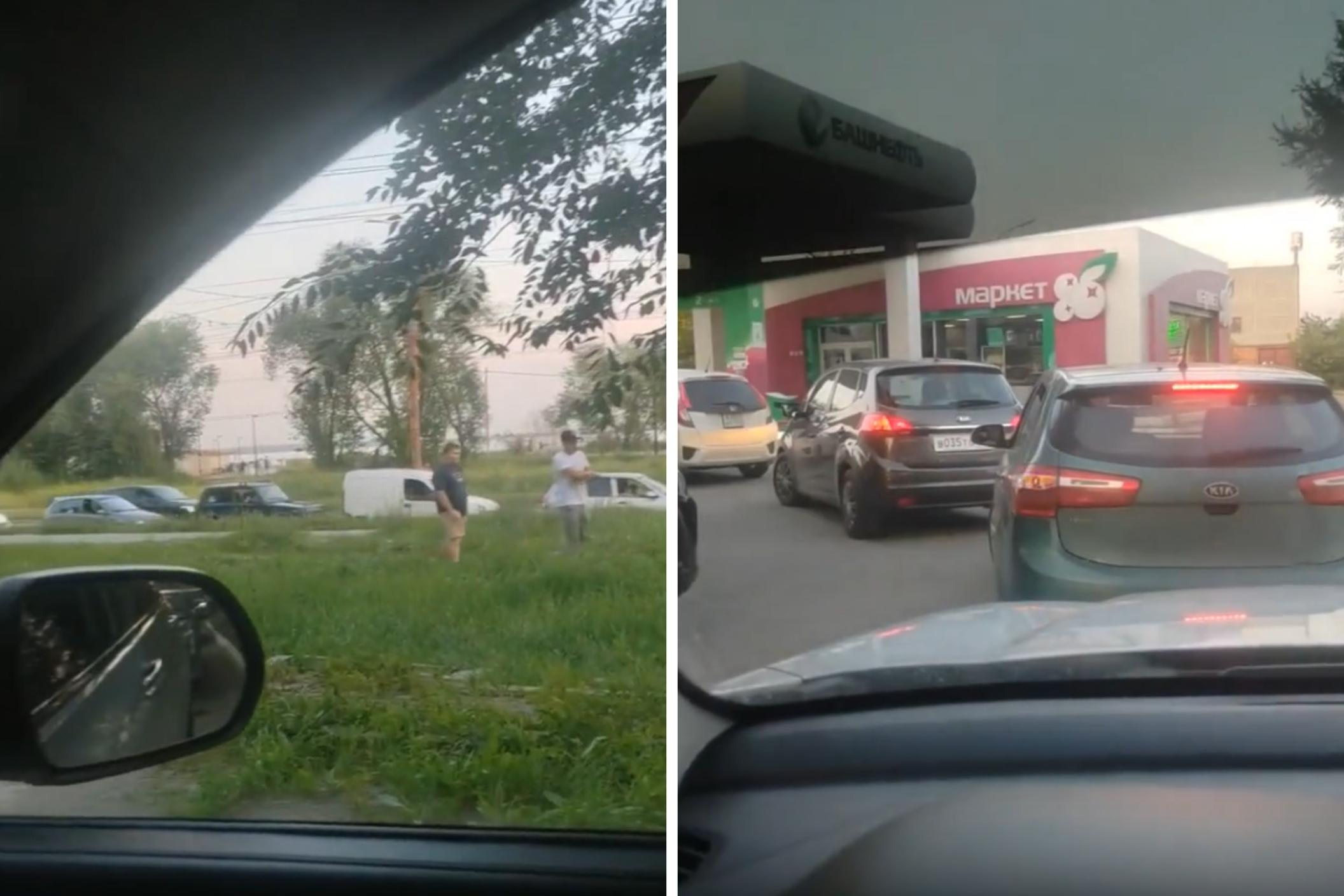 Перед выходными на заправках в Челябинске выстроились очереди, но не на всех есть бензин