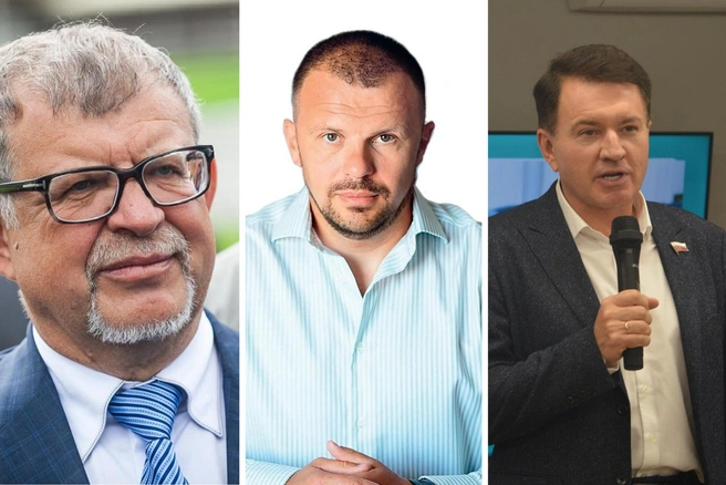 Аркадий Пономарев, Роман Харцызов и Андрей Суверин | Источник: Аркадий Пономарев / Vk.com, Альфа Дон / Vk.com, Воронежская городская дума / gorduma-voronezh.ru