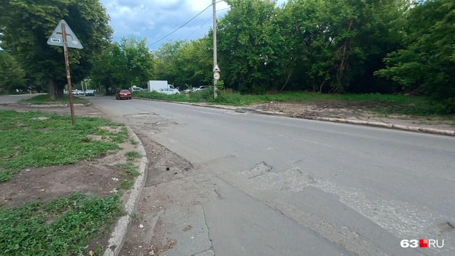 Карла Маркса&nbsp;— XXII Партсъезда в направлении проспекта Кирова | Источник: Алексей Ногинский / 63.RU