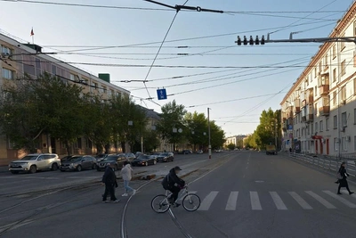 На Каслинской временно запретят трамваи из-за метротрама