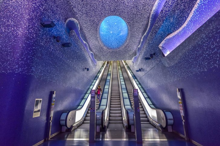 Самые впечатляющие станции метро в мире