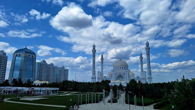 Мечеть в Шали считается самой крупной в Европе | Источник: Марина Власова