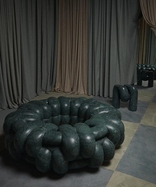 Келли Уэстлер представила коллекцию мебели из мрамора
