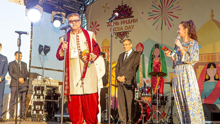 День Индии: церемония открытия фестиваля на «Острове мечты»