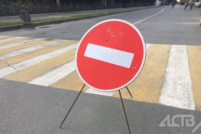 В Корсакове на неделю ограничат проезд по Окружной
