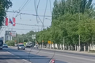 Троллейбус №9 в Волгограде изменил маршрут из-за обрыва провода
