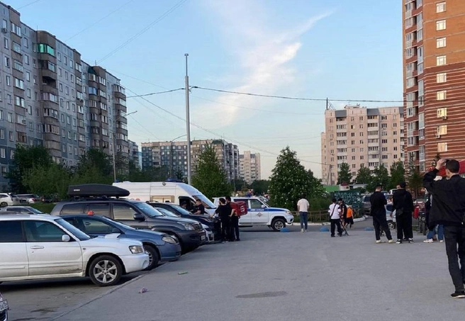 Полицейские начали проверку | Источник: телеграм-канал «Плющихинский / МЖК Восточный»