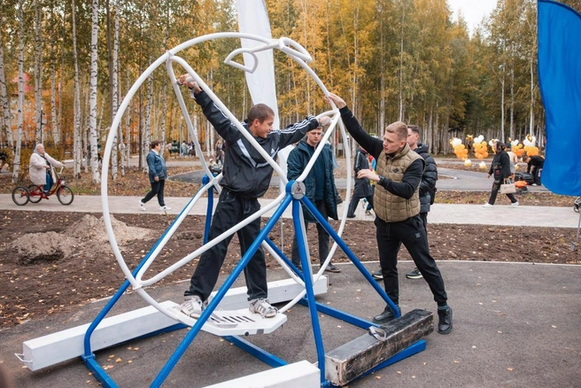 В перспективе планируется создание скейт-площадки и открытой сцены | Источник: Дума Нижневартовска / T.me